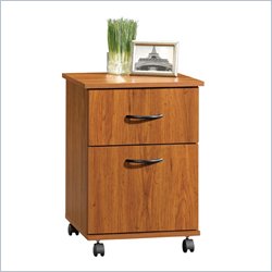 Sauder Beginnings File Cart in Pecan