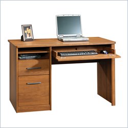 Sauder Camber Hill Computer Desk in Sand Pear
