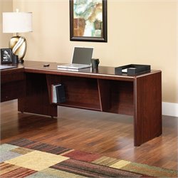 Sauder Cornerstone 65 Desk Return in Classic Cherry