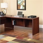 Sauder Cornerstone 65 Desk Return in Classic Cherry