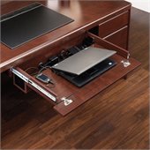 Sauder Cornerstone Laptop Drawer in Classic Cherry