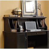 Sauder Edge Water Hutch in Estate Black