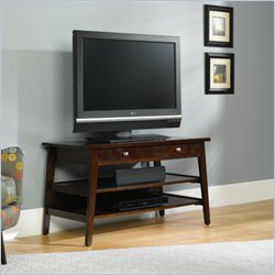 Sauder Grand Lake Panel TV Stand in Espresso