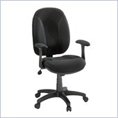 Sauder Gruga Task Chair with Arms Fabric in Black