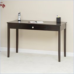 Sauder Market Park Writing Desk in Black/Apricot