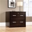 ADD TO YOUR SET: Sauder Office Port File Cabinet in Dark Alder