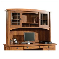 Sauder Rose Valley Hutch For 404978 in Abbey Oak