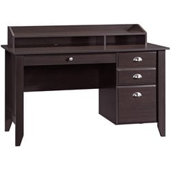 Sauder Shoal Creek Desk in Jamocha Wood