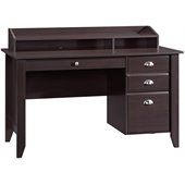 Sauder Shoal Creek Desk in Jamocha Wood