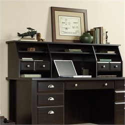 Sauder Shoal Creek Hutch/Organizer in Jamocha Wood