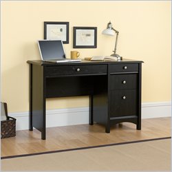 Sauder Sierra Heights Computer Desk in Ebony Ash
