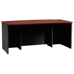 Sauder Via Executive Desk in Classic Cherry