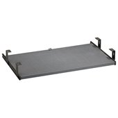 Sauder Via Keyboard Shelf in Soft Black