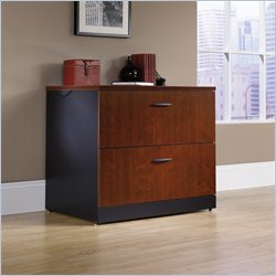 Sauder Via Lateral File in Classic Cherry