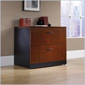 Sauder Via Lateral File in Classic Cherry