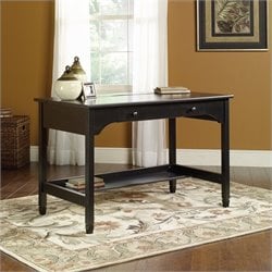 Sauder Edge Water Convertible Laptop Desk in Black