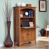 Sauder Rose Valley Laptop Armoire in Abbey Oak