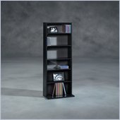 Sauder Beginnings Multimedia Storage Tower in Black