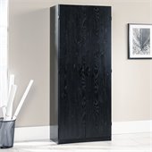 Sauder Storage Cabinet in Ebony Ash