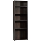 Sauder Beginnings 5-Shelf Bookcase in Cinnamon Cherry