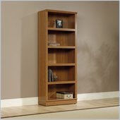Sauder Homeplus 5 Shelf Bookcase in Sienna Oak