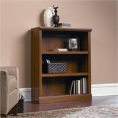 Sauder 3 Shelf Bookcase in Abbey Oak