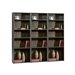 Sauder Beginnings 5-Shelf Wall Bookcase in Cinnamon Cherry