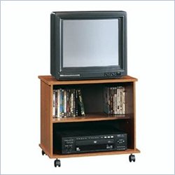 Beginnings Mission TV Cart in Cherry Wood Finish