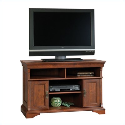Sauder Arbor Gate Panel Cherry TV Stand