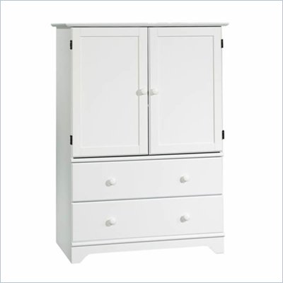 Sauder Kitchen Pantry Furniture on Not Available Sauder Falls Village Tv Armoire In Soft White 402689