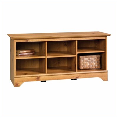 Sauder Falls Village Storage/Footboard Bench in Spiced Pine