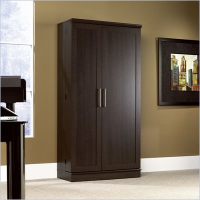 Sauder HomePlus Jumbo Storage Cabinet in Dakota Oak