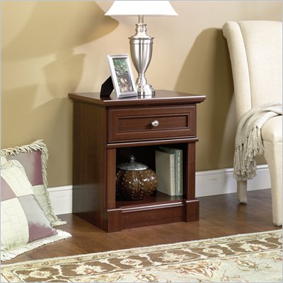 Sauder Palladia Night Stand in Cherry Finish