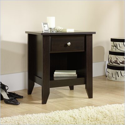 Sauder Shoal Creek Night Stand in Jamocha Wood