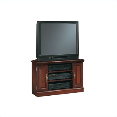 Sauder Heritage Hill Classic Cherry Corner TV Stand