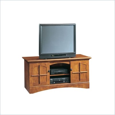 Brushed Maple TV Stand