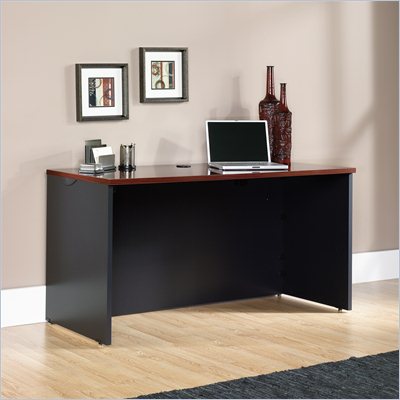 Sauder Via Credenza in Classic Cherry