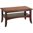 ADD TO YOUR SET: Winsome Rectangle Wood Coffee Table in Antique Walnut