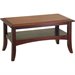 Winsome Rectangle Wood Coffee Table in Antique Walnut