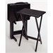 Winsome Black Beechwood 5 Piece TV Table with Stand