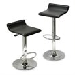 ADD TO YOUR SET: Winsome Spectrum Adjustable Air lift Bar Stools in Black (Set of 2)