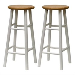 Winsome Basics 30 Bar Stools (Set of 2)