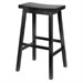 Winsome 29" Bar Height Saddle Stool in Black