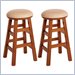Winsome Counter Height Padded Swivel Stools (Set of 2)