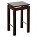 Winsome Linea 24" Counter Height Bar Stool in Espresso