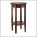 Winsome Concord Round Tall End Table