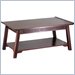 Winsome Chinois Solid Wood Coffee Table in Walnut