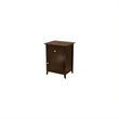 ADD TO YOUR SET: Winsome Nightstand with Cabinet and Drawer in Espresso