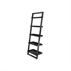 Winsome Bailey Learning Shelf 5-Tier in Black
