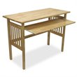 ADD TO YOUR SET: Winsome Wood Folding Computer Desk in Natural Beechwood